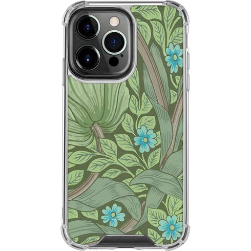 Forget-Me-Nots by William Morris iPhone 16 Pro Clear Case